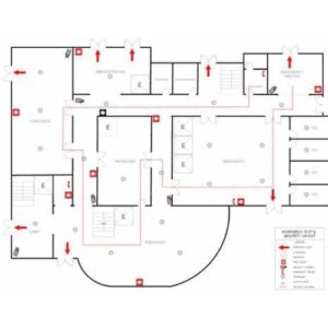Evacuation & Escape Route Drawing Preparation